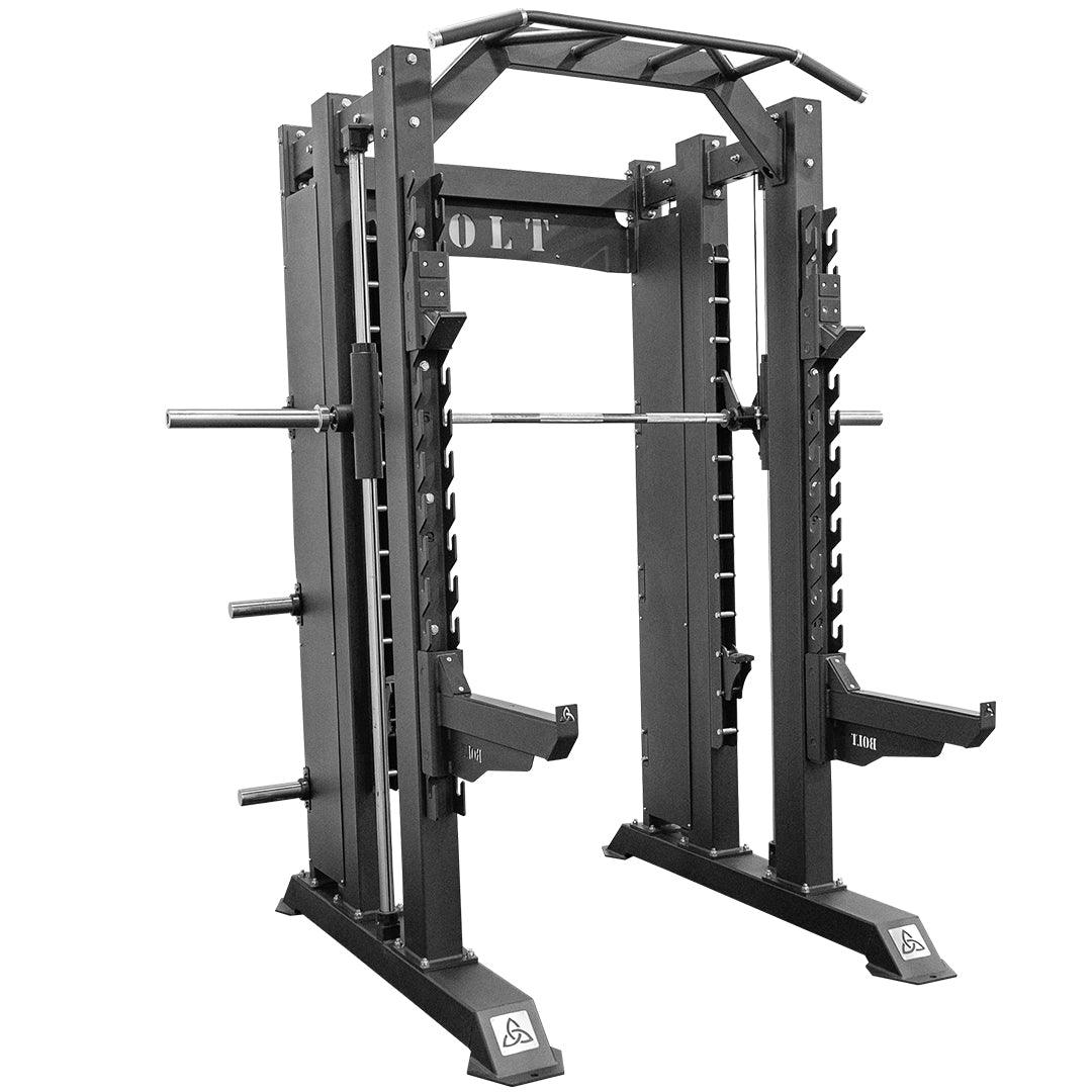 ORACLE MONSTER COUNTERBALANCED SMITH MACHINE HALF RACK COMBO - Bolt Fitness Supply, LLC