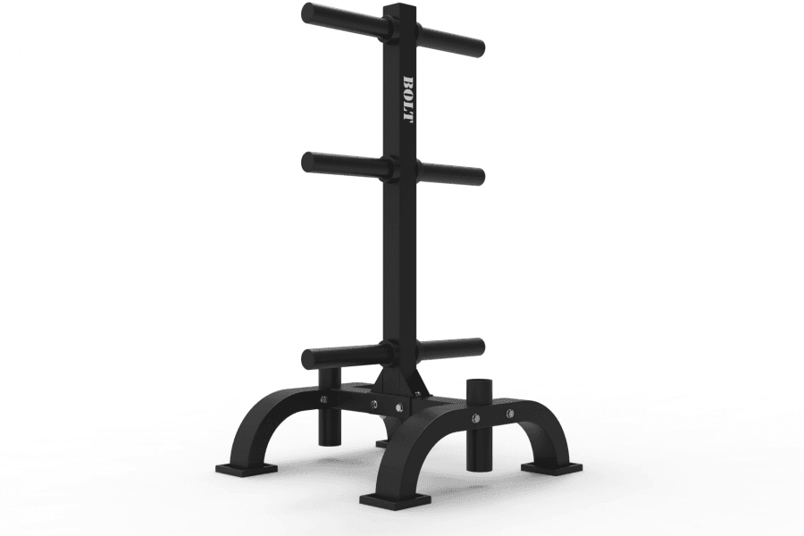 BRIG 6 ARM OLYMPIC WEIGHT TREE WITH 2 BARBELL HOLDERS - Bolt Fitness Supply, LLC