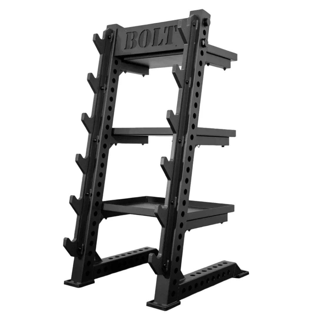 ARMORY ACCESSORY AND CABLE ATTACHMENT RACK - Bolt Fitness Supply, LLC