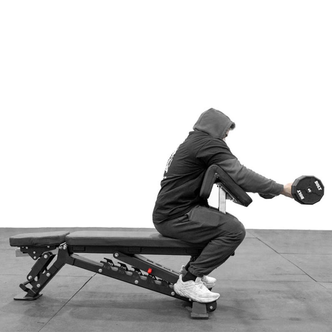 VENOM PREACHER CURL ATTACHMENT - Bolt Fitness Supply, LLC