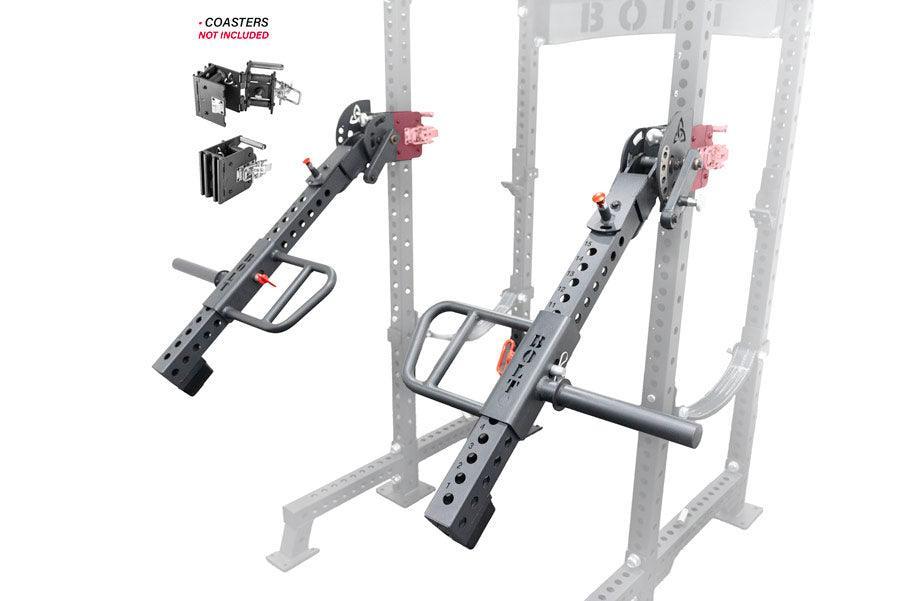 STORM SERIES GEMINI SHOGUN ADJUSTABLE LEVER ARM ATTACHMENT PAIR (COASTERS NOT INCLUDED) - Bolt Fitness Supply, LLC