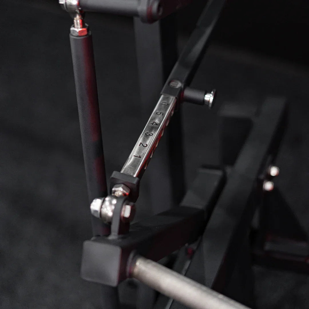 SORCERER PLATE LOADED RAIL SEATED CHEST PRESS - Bolt Fitness Supply, LLC