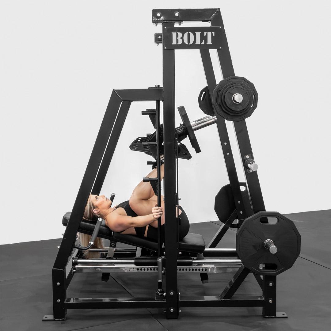 DISCIPLE ADJUSTABLE VERTICAL LEG PRESS - Bolt Fitness Supply, LLC