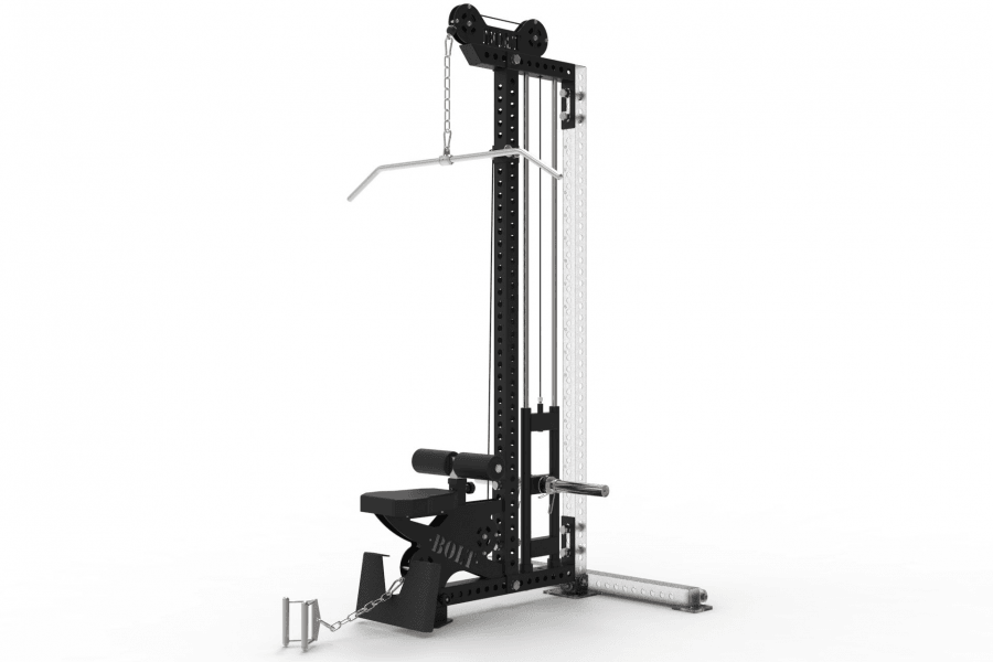 STORM SERIES WIDOW PLATE LOADED LAT PULLDOWN LOW ROW ATTACHMENT - Bolt Fitness Supply