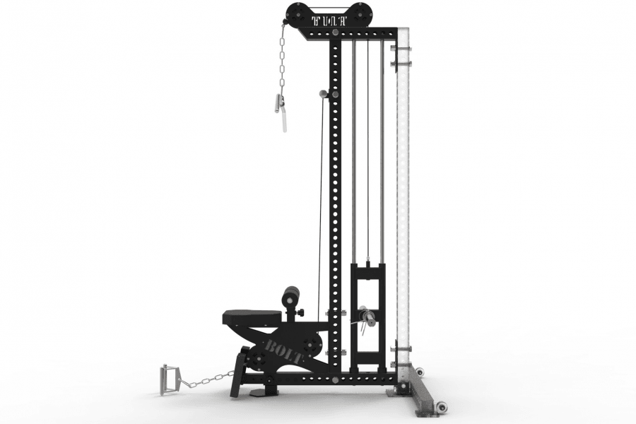 STORM SERIES WIDOW PLATE LOADED LAT PULLDOWN LOW ROW ATTACHMENT - Bolt Fitness Supply