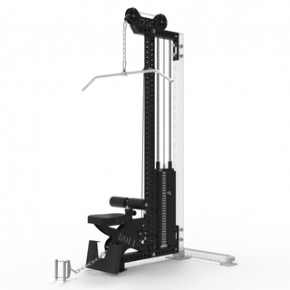 STORM SERIES WIDOW LAT PULLDOWN LOW ROW ATTACHMENT WITH 300 LB WEIGHT STACK - Bolt Fitness Supply