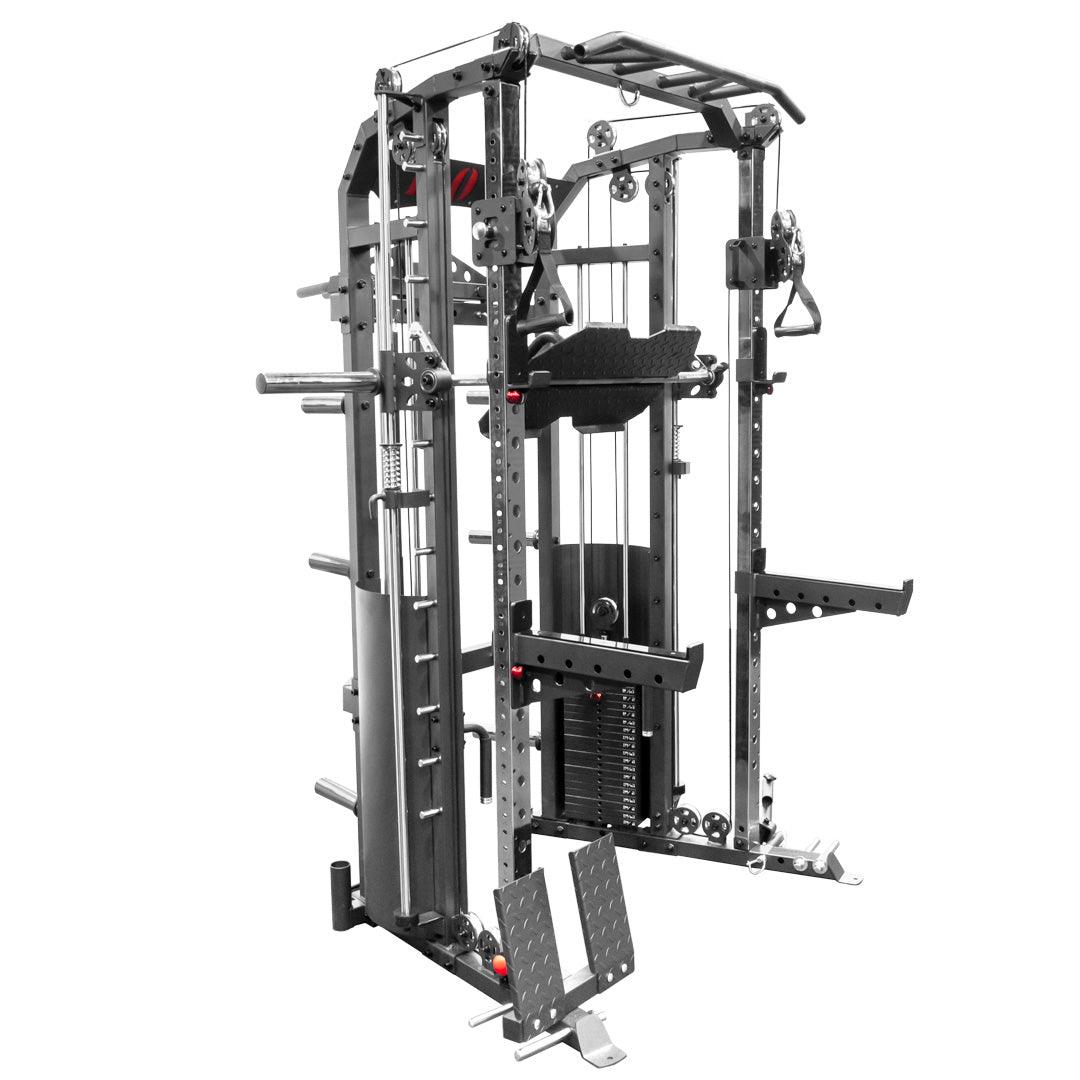 THUNDER SERIES ALPHA SMITH FUNCTIONAL POWER RACK ALL IN 1 COMBO - Bolt Fitness Supply