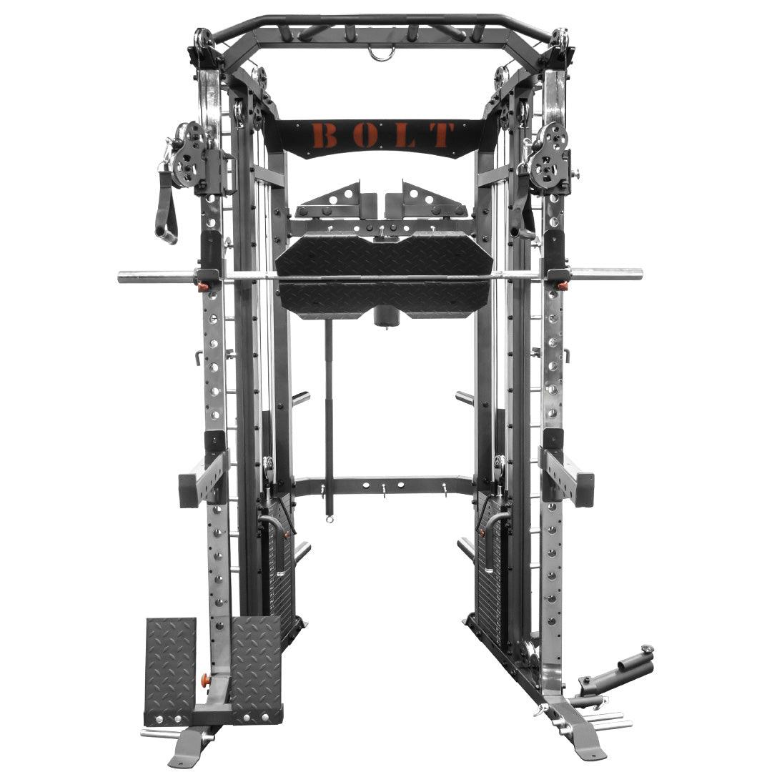 THUNDER SERIES ALPHA SMITH FUNCTIONAL POWER RACK ALL IN 1 COMBO - Bolt Fitness Supply, LLC