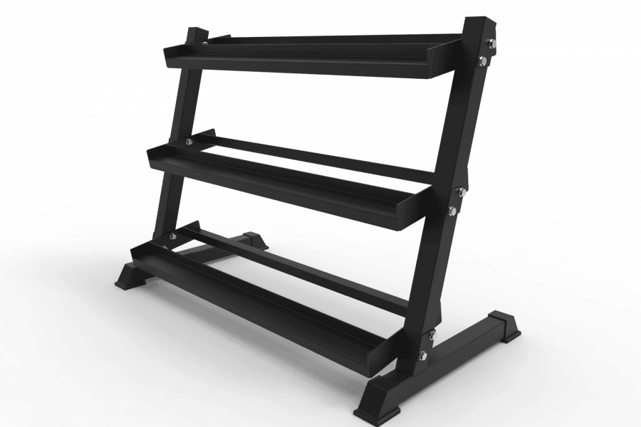 SABRE 3 TIER DUMBBELL RACK (DUMBELLS NOT INCLUDED) - Bolt Fitness Supply, LLC