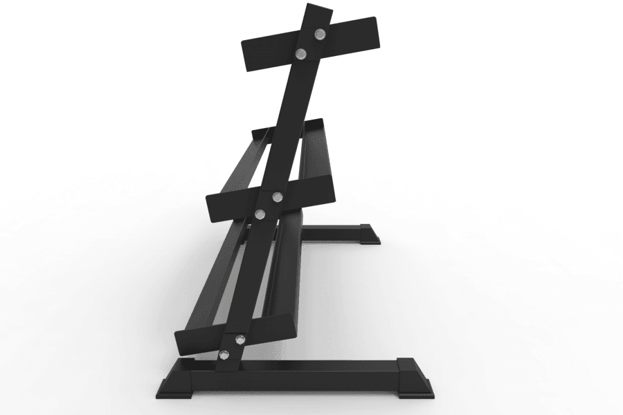 SABRE 3 TIER DUMBBELL RACK (DUMBELLS NOT INCLUDED) - Bolt Fitness Supply, LLC