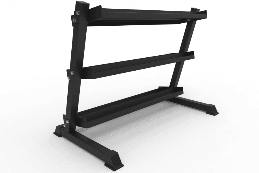 SABRE 3 TIER DUMBBELL RACK (DUMBELLS NOT INCLUDED) - Bolt Fitness Supply, LLC