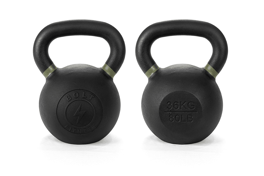 POWDER COATED KETTLEBELLS (Single) - Bolt Fitness Supply, LLC
