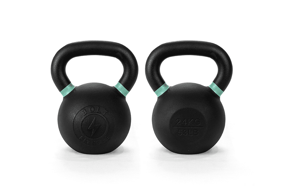 POWDER COATED KETTLEBELLS (Single) - Bolt Fitness Supply, LLC