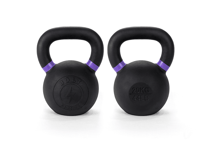 POWDER COATED KETTLEBELLS (Single) - Bolt Fitness Supply, LLC