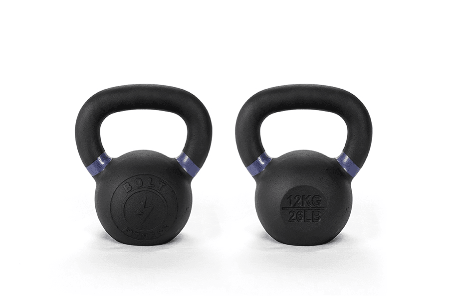 POWDER COATED KETTLEBELLS (Single) - Bolt Fitness Supply, LLC