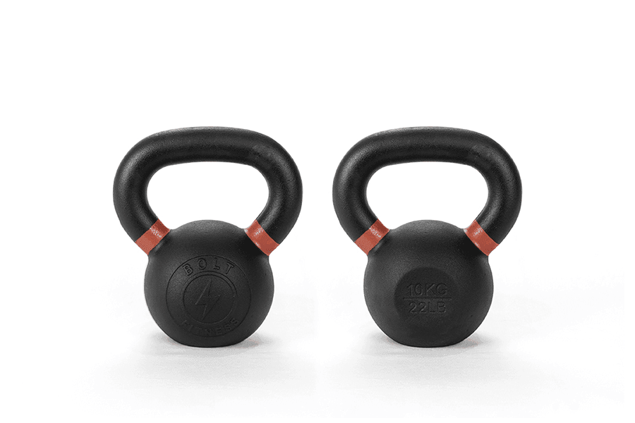 POWDER COATED KETTLEBELLS (Single) - Bolt Fitness Supply, LLC