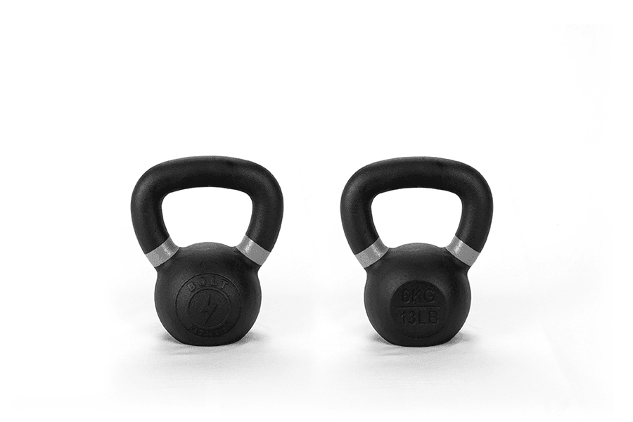 POWDER COATED KETTLEBELLS (Single) - Bolt Fitness Supply, LLC