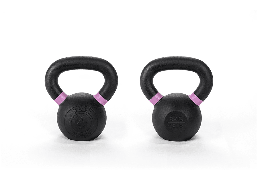 POWDER COATED KETTLEBELLS (Single) - Bolt Fitness Supply, LLC