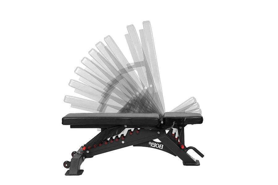 CYBORG ADJUSTABLE COMMERCIAL BENCH - Bolt Fitness Supply, LLC