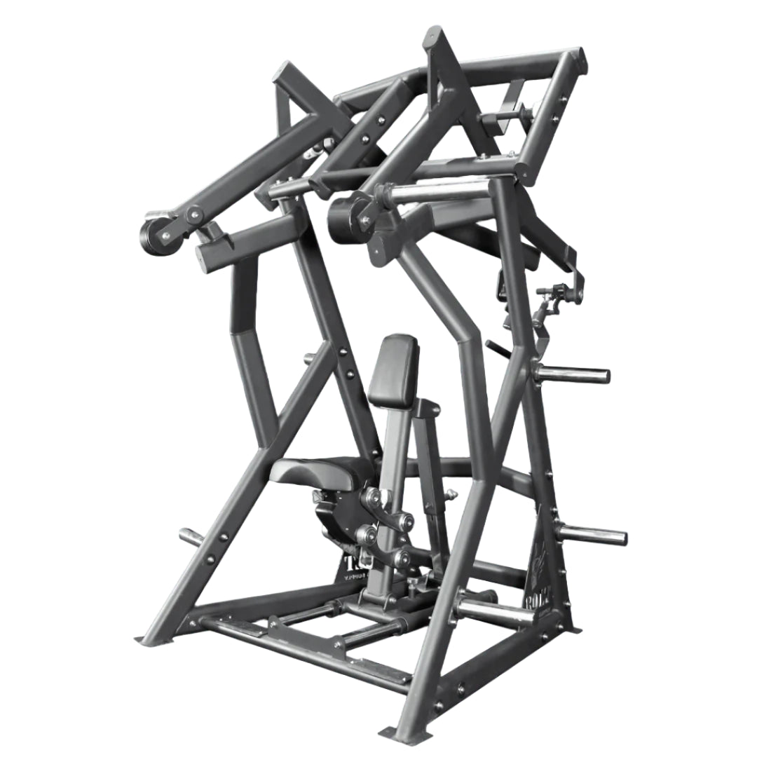 HERO ADJUSTABLE PLATE LOADED DY ROW - Bolt Fitness Supply, LLC