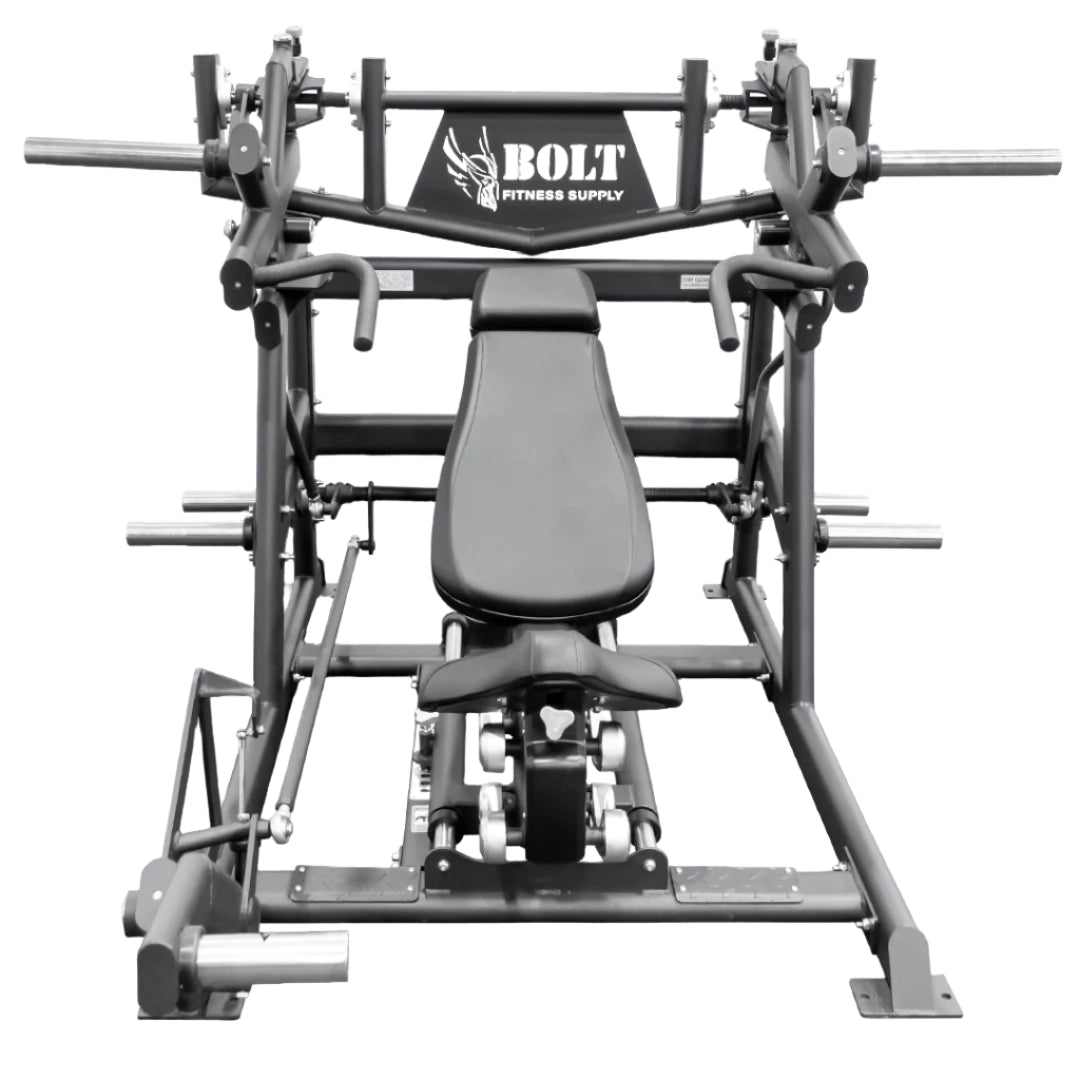 FREEDOM NEMESIS PLATE LOADED INCLINE CHEST PRESS - Bolt Fitness Supply, LLC