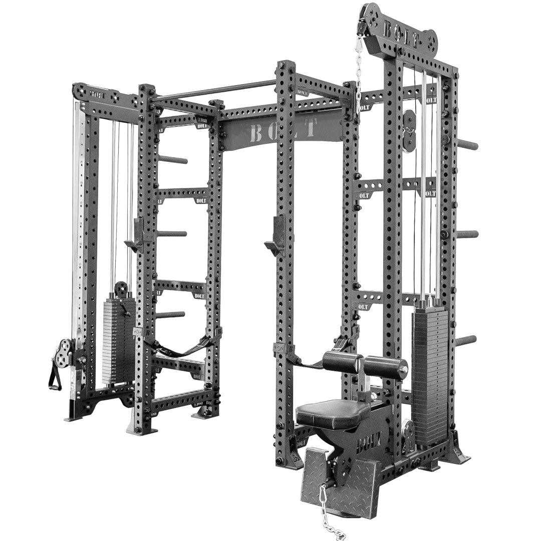STORM SERIES OLYMPUS ALL-IN-ONE POWER RACK WITH BARBARIAN - Bolt Fitness Supply, LLC