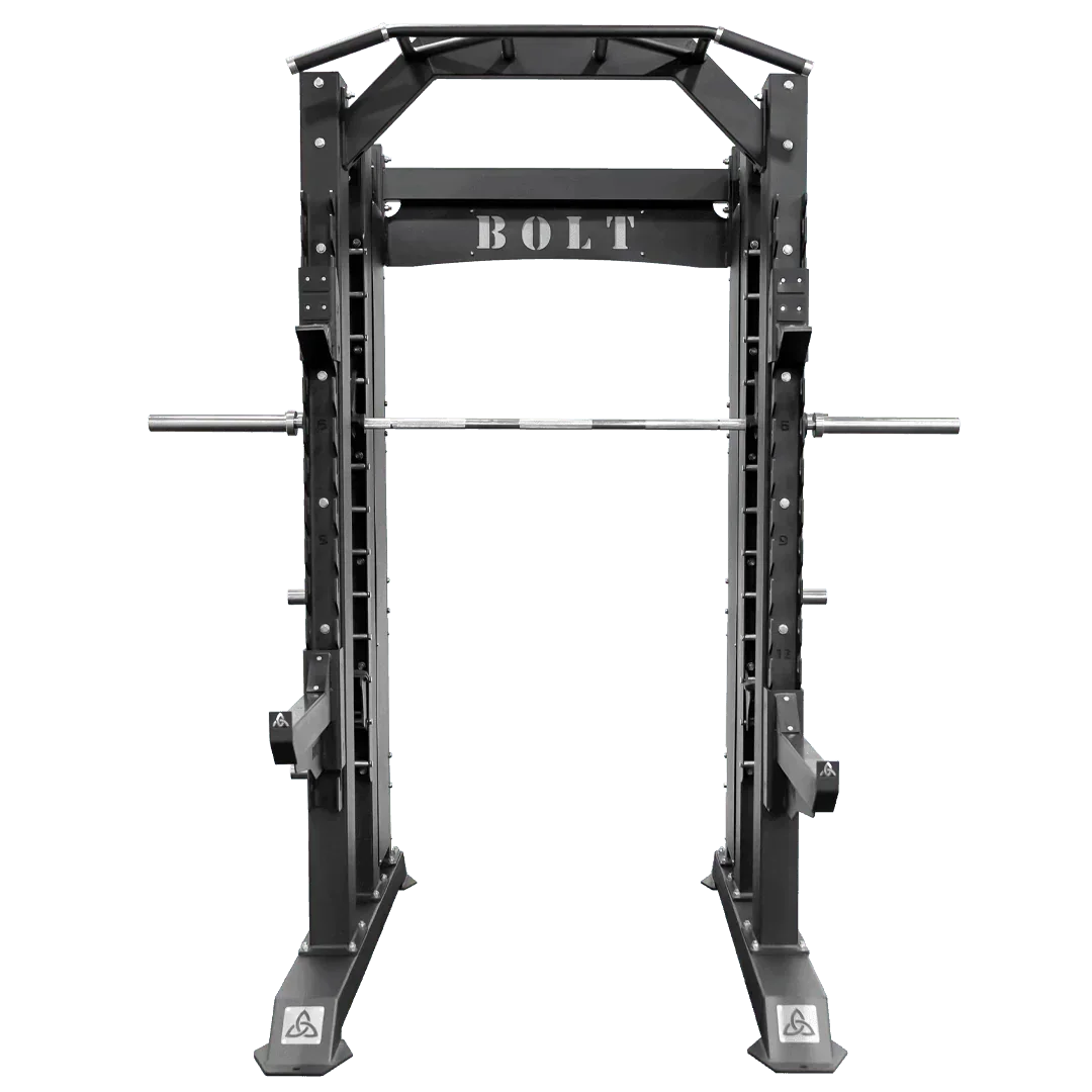 ORACLE MONSTER COUNTERBALANCED SMITH MACHINE HALF RACK COMBO - Bolt Fitness Supply, LLC
