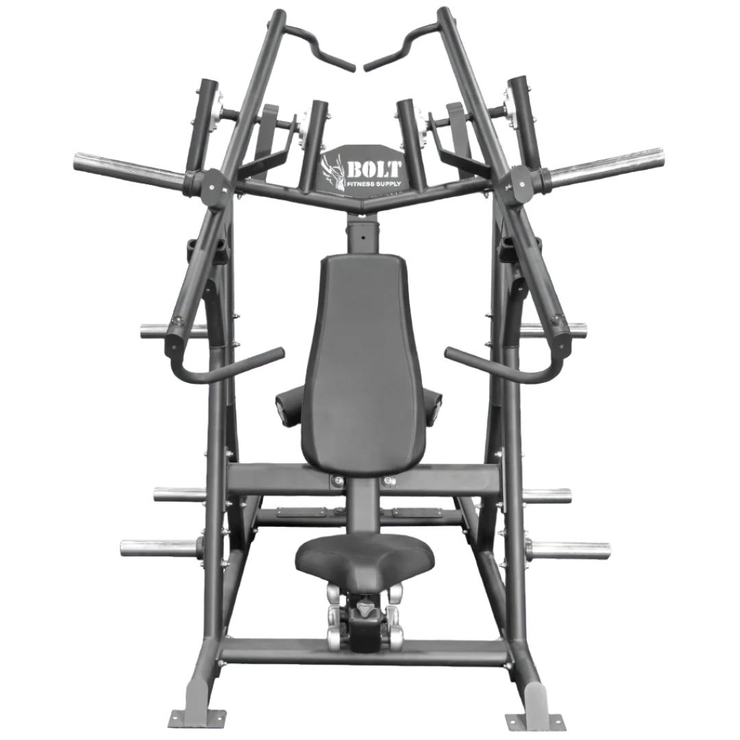 OUTLANDER PLATE-LOADED CHEST PRESS/LAT PULLDOWN - Bolt Fitness Supply, LLC