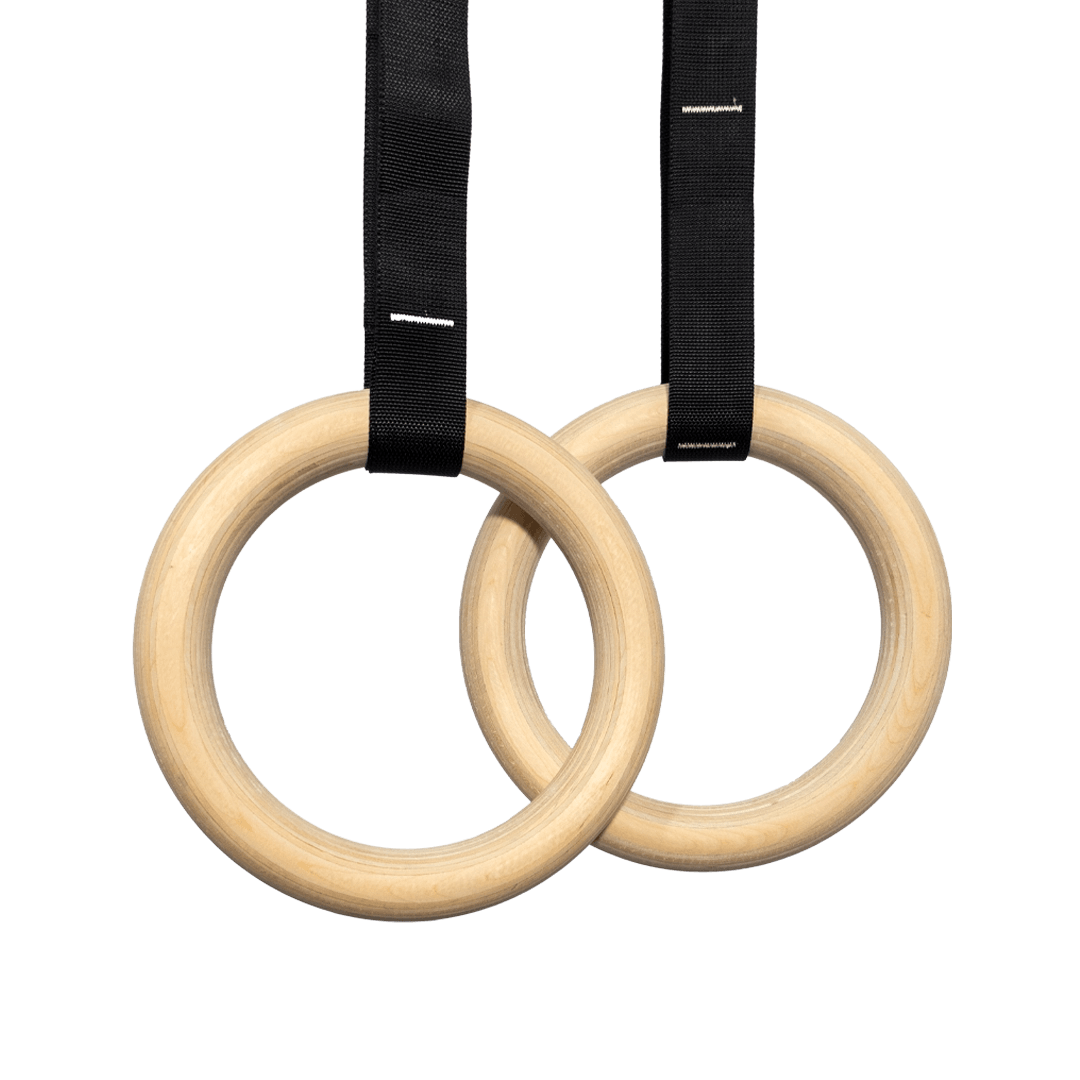 TURNVATER RINGS WITH ADJUSTABLE STRAP (PAIR) - Bolt Fitness Supply, LLC