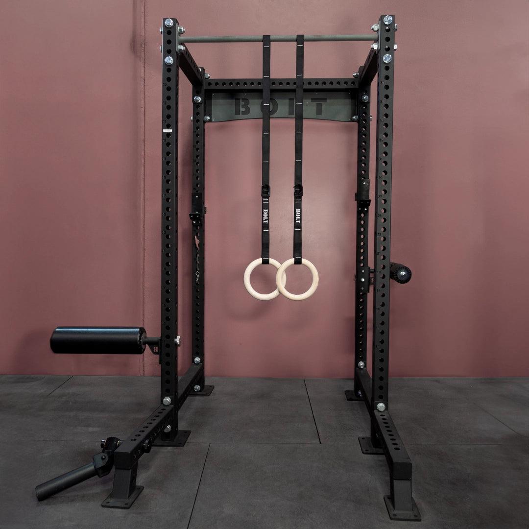 TURNVATER RINGS WITH ADJUSTABLE STRAP (PAIR) - Bolt Fitness Supply, LLC