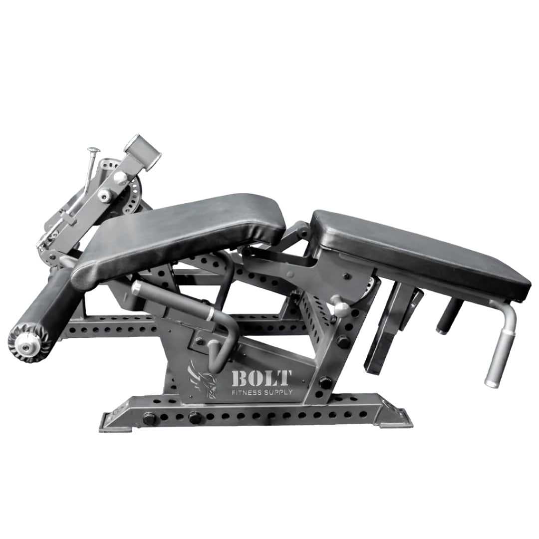 SINTIAN PLATE LOADED LEG EXTENSION PRONE LEG CURL COMBO - Bolt Fitness Supply, LLC