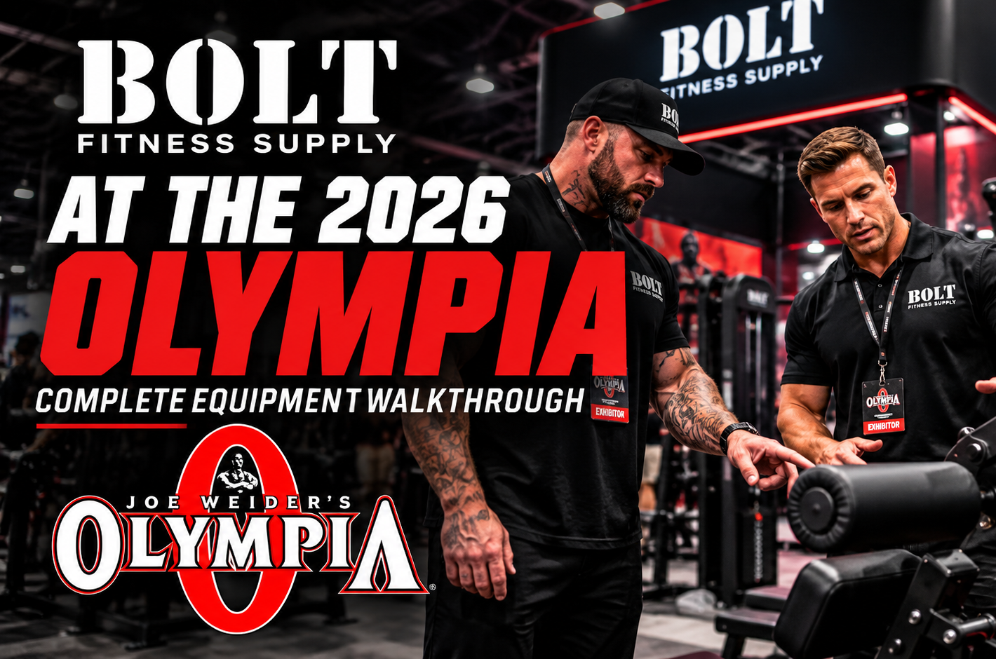 Bolt at the 2026 Olympia: New Fitness Equipment