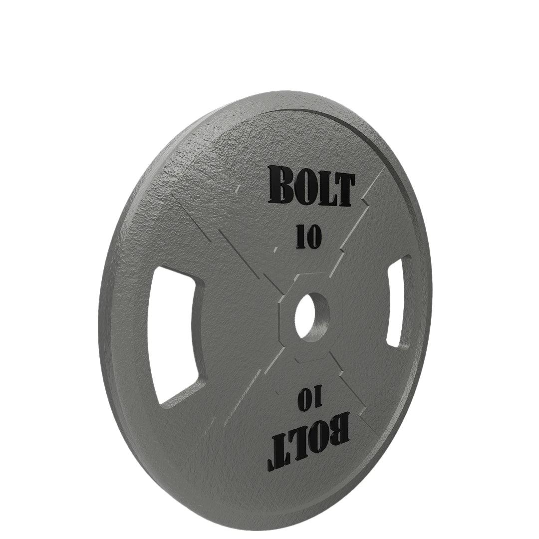 SURGE OLYMPIC CAST IRON WEIGHT PLATES GRAY (PAIRS)