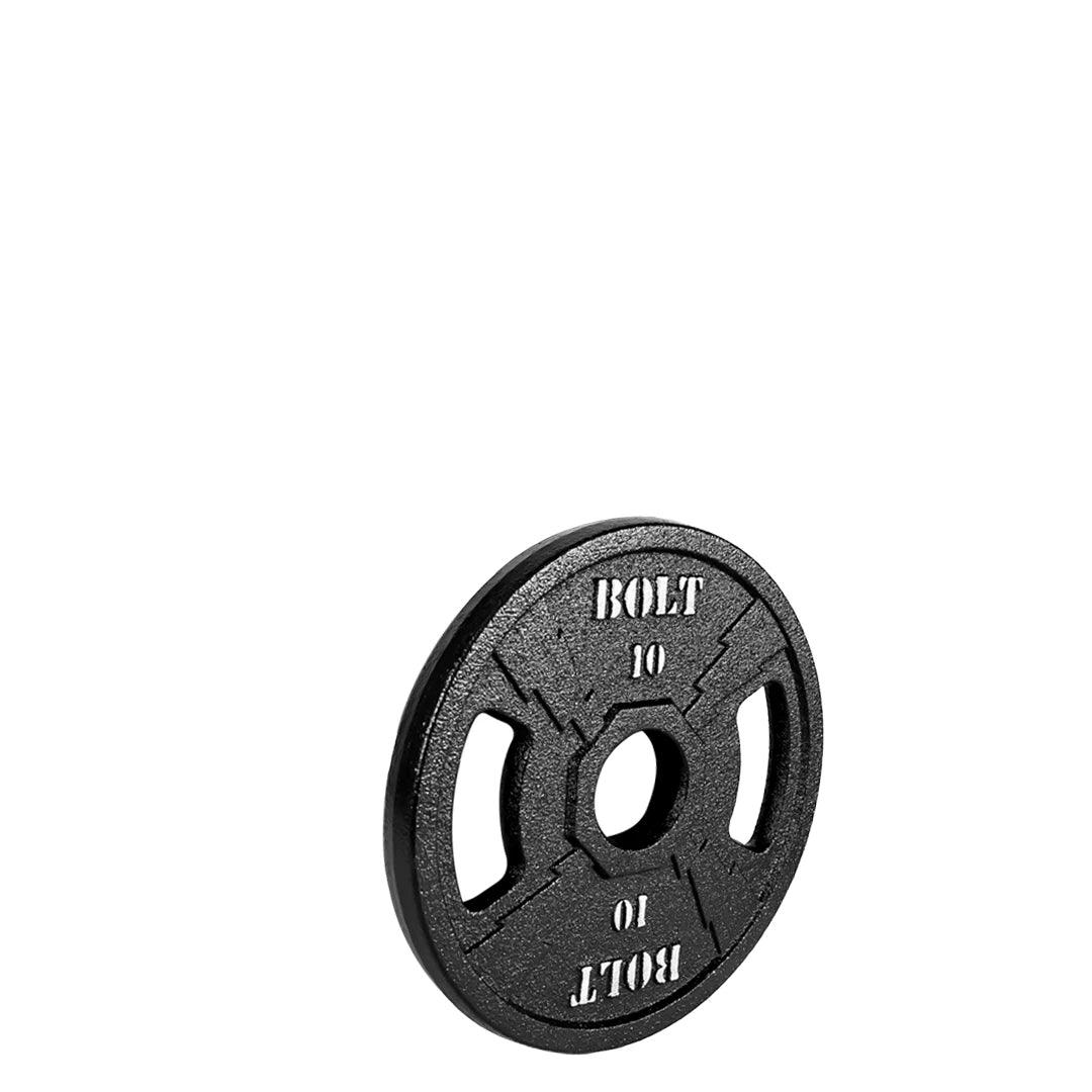 SURGE OLYMPIC CAST IRON WEIGHT PLATES 10 LBS (PAIR)