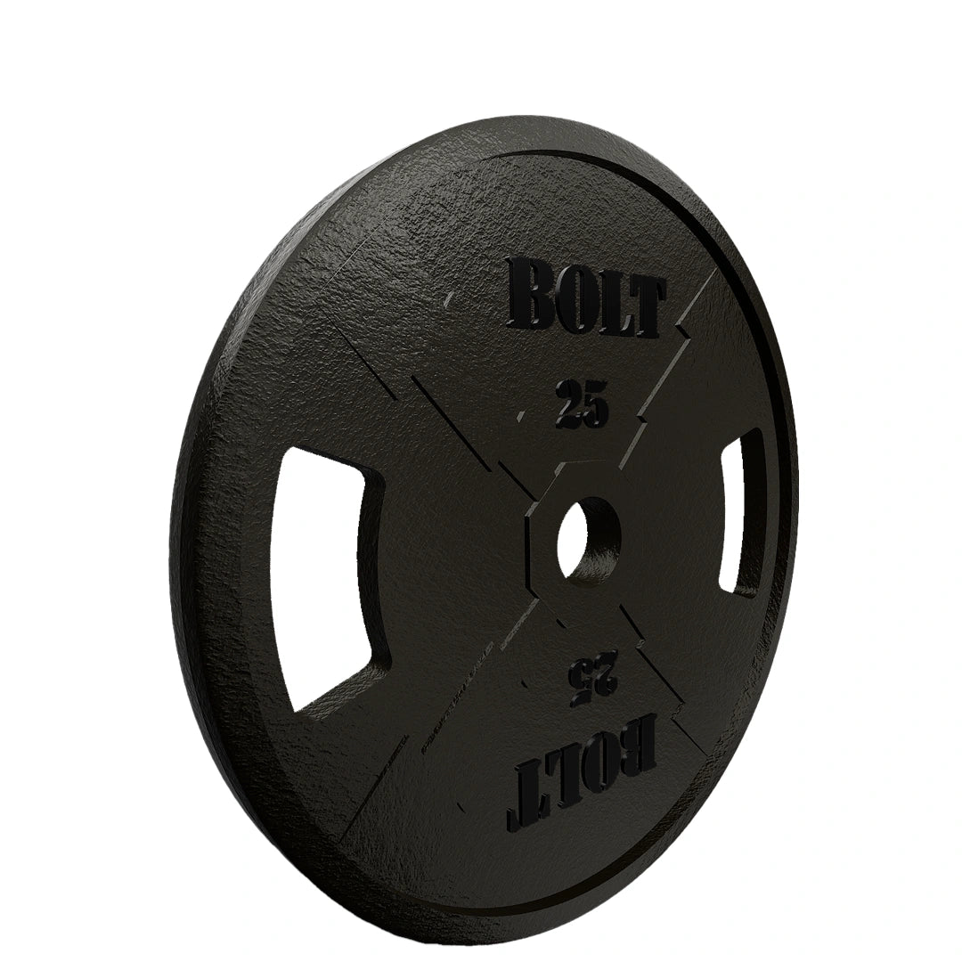 SURGE OLYMPIC CAST IRON WEIGHT PLATES GRAY (PAIRS)