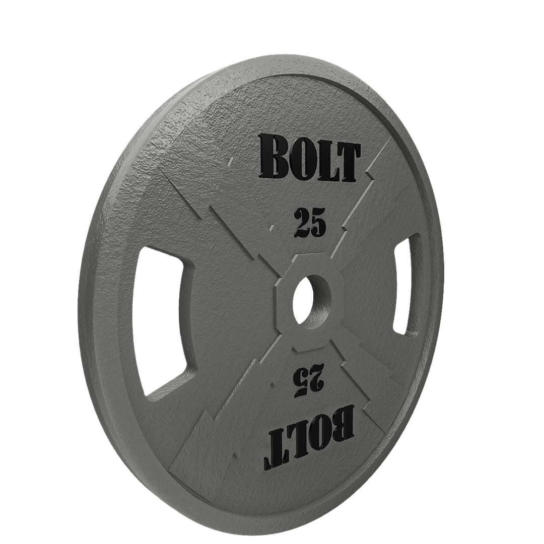 SURGE OLYMPIC CAST IRON WEIGHT PLATES GRAY (PAIRS)