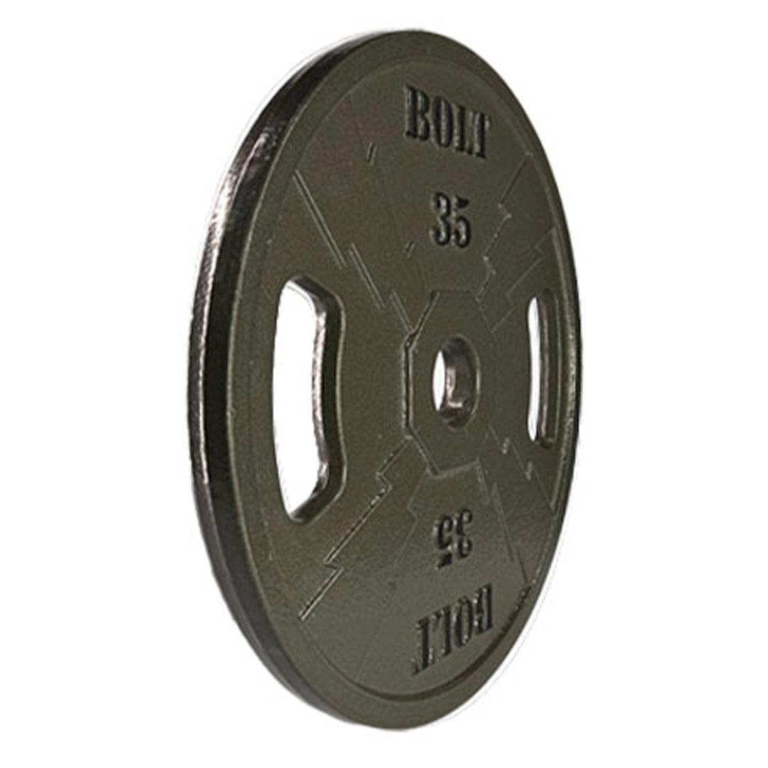 SURGE OLYMPIC CAST IRON WEIGHT PLATES GRAY (PAIRS)