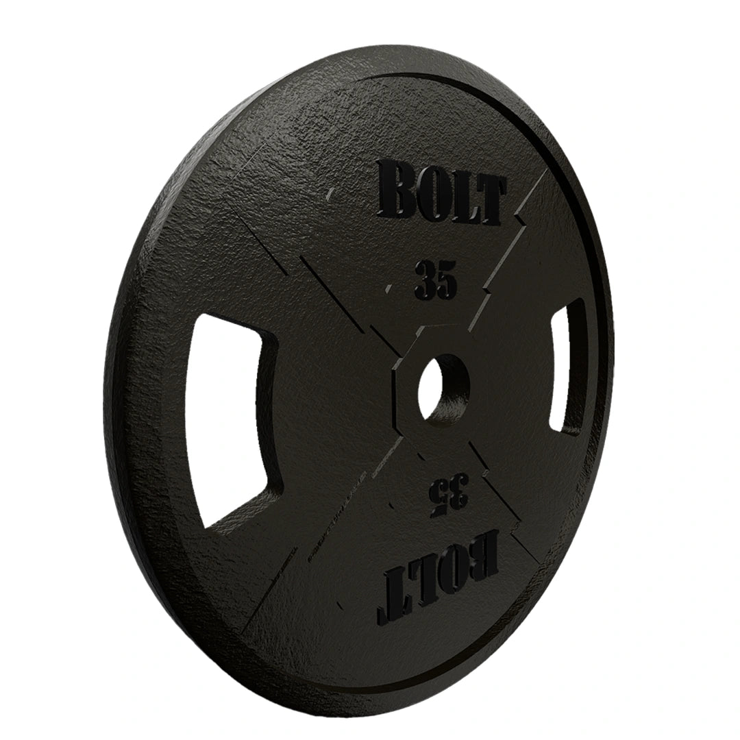 SURGE OLYMPIC CAST IRON WEIGHT PLATES GRAY (PAIRS)