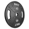 SURGE OLYMPIC CAST IRON WEIGHT PLATES BLACK  (PAIRS)