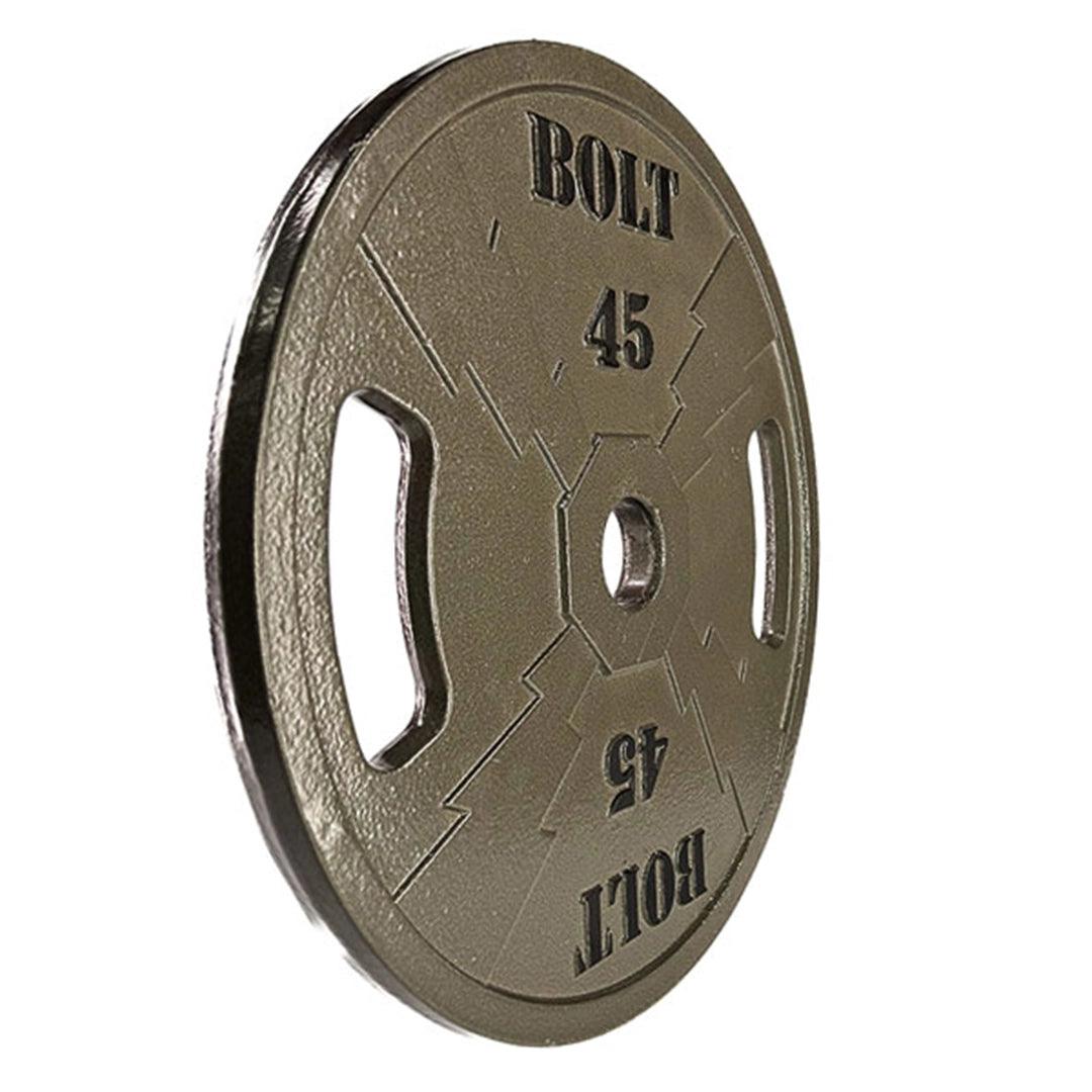 SURGE OLYMPIC CAST IRON WEIGHT PLATES GRAY (PAIRS)