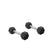 LONESTAR RUBBER HEX DUMBBELL (PAIRS) - Bolt Fitness Supply, LLC