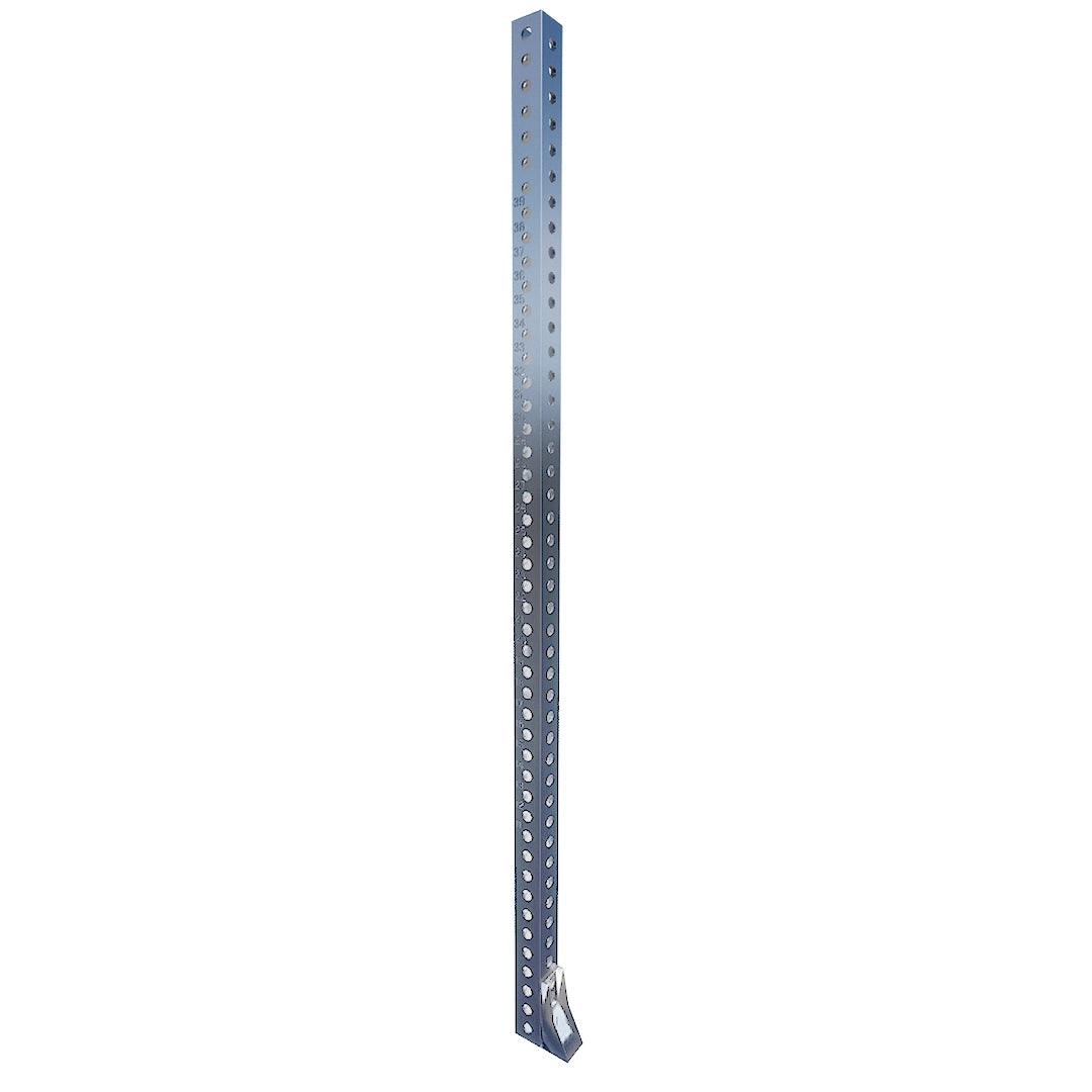 Bolt Storm Series 88" Stainless Steel 11 GAUGE Upright 3"x 3"-1" Hardware (SINGLE)