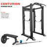 MONSTER SERIES CENTURION POWER RACK HOME GYM PACKAGE - Bolt Fitness Supply