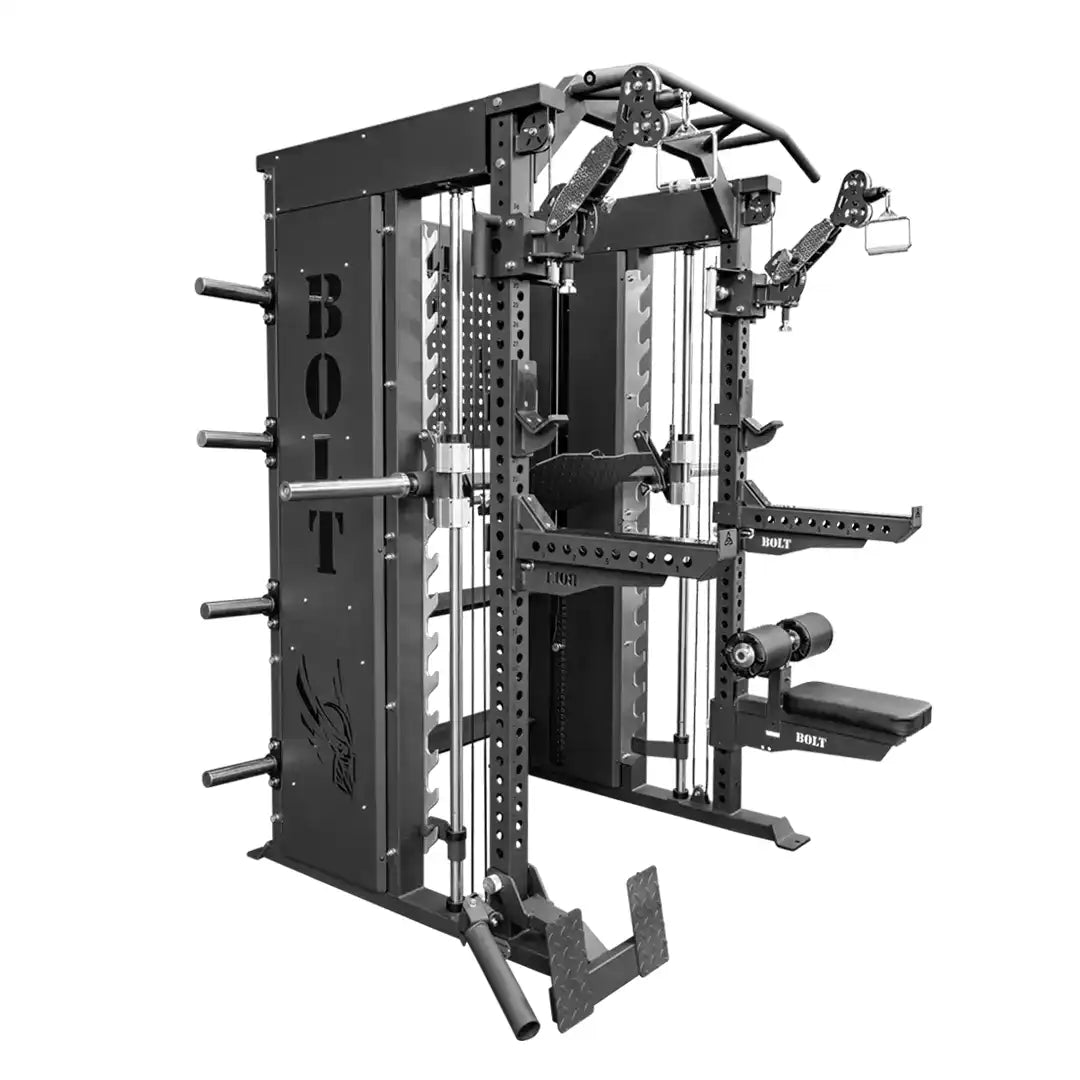 THUNDER SERIES APEX SMITH FUNCTIONAL POWER RACK ALL IN 1 COMBO
