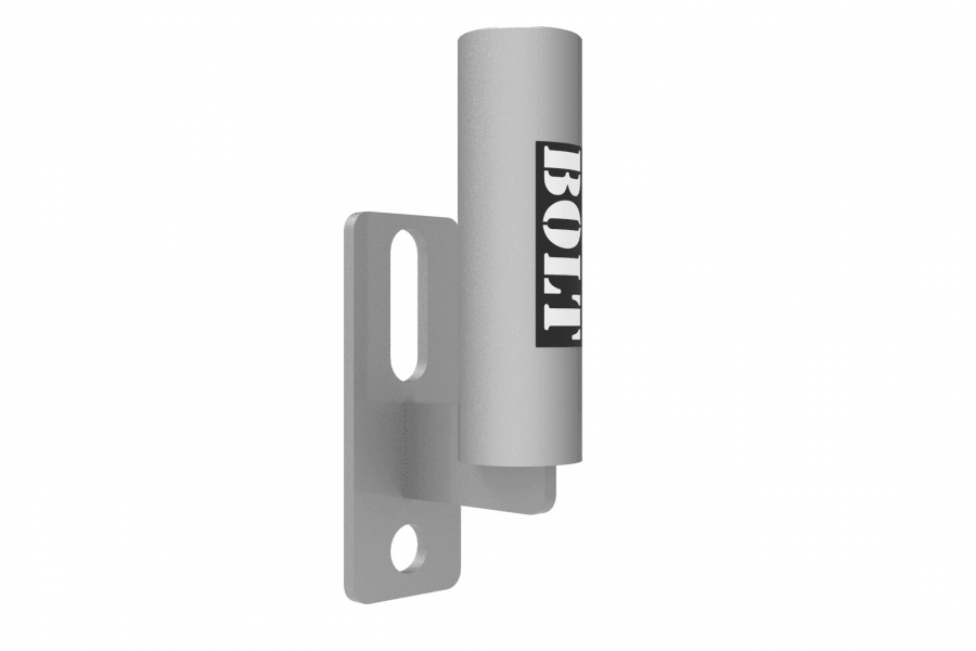 STORM SERIES VERTICAL MOUNT VERTICAL BARBELL HOLDER SINGLE BAR - Bolt Fitness Supply