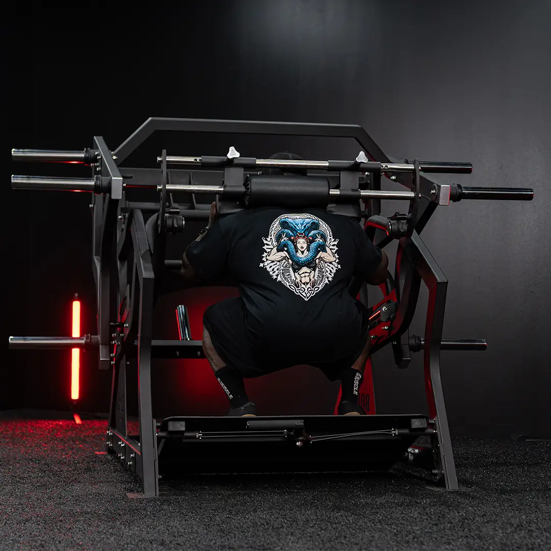 GRIZZLY STANDING PLATE LOADED SQUAT