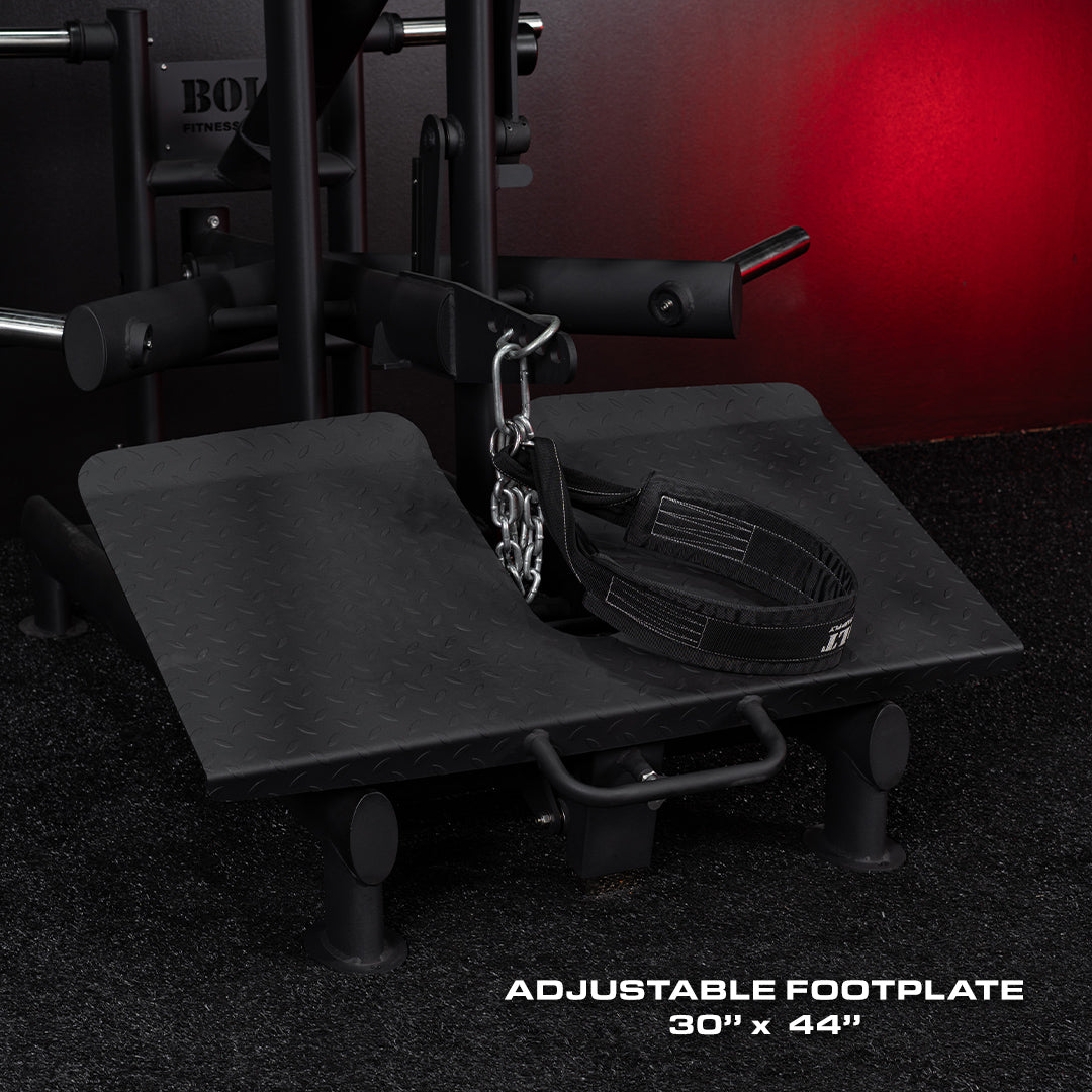Tomahawk adjustable footplate 30 inches x 44 inches detail picture.