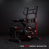Fortuna Standing hip thrust on a dark background showing 12 inches weight stack pins details.