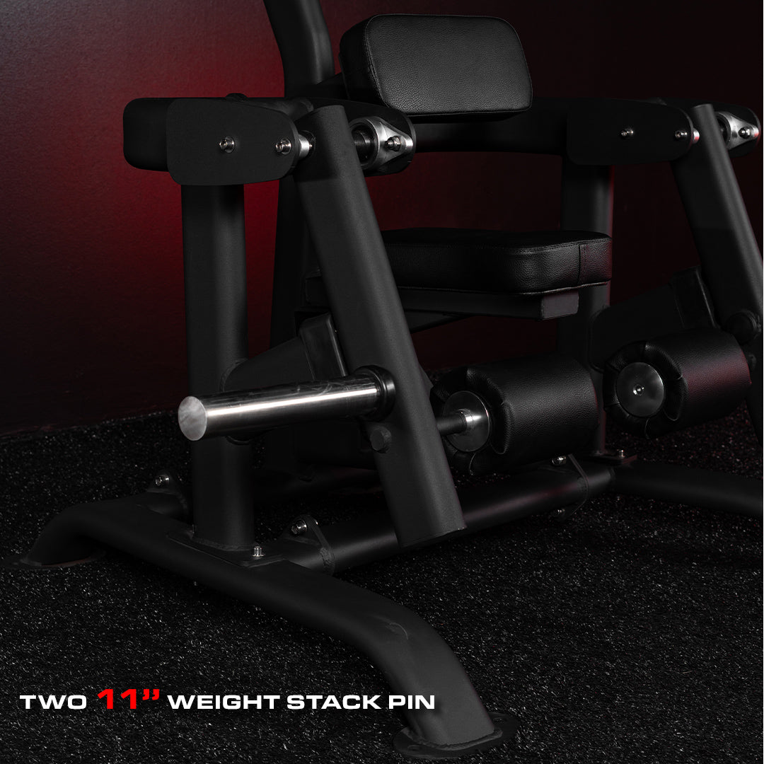 SHIELD PLATE-LOADED UNILATERAL KNEELING LEG CURL