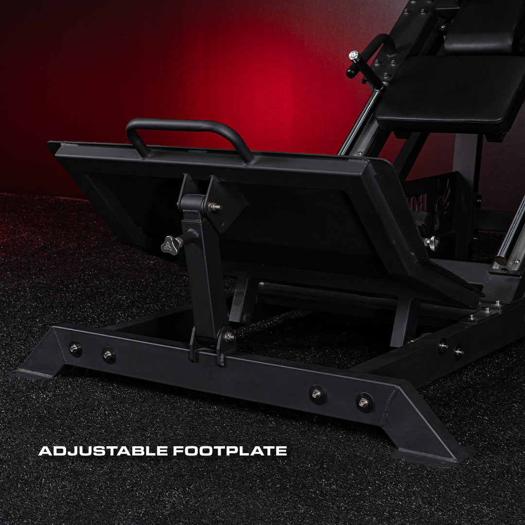 ZEUS HACK SQUAT LINEAR LEG PRESS